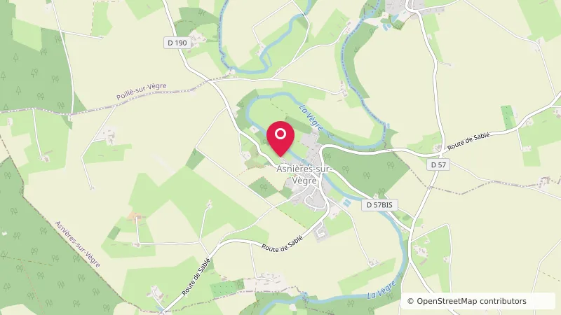 Aire de stationnement et de service en bord de Vègre
