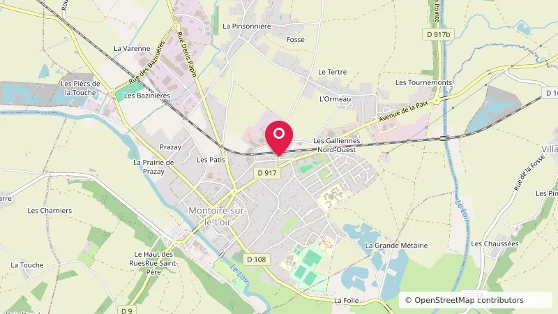 Aire de stationnement et services - Montoire-sur-le-Loir