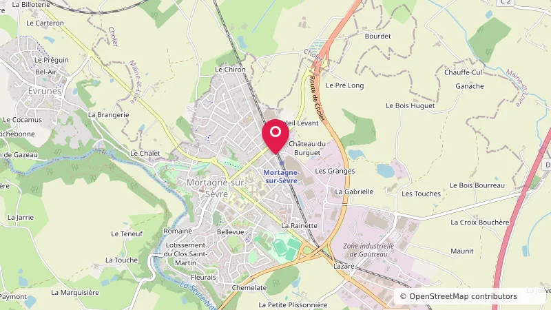Aire de stationnement Gare de Mortagne-sur-Sèvre