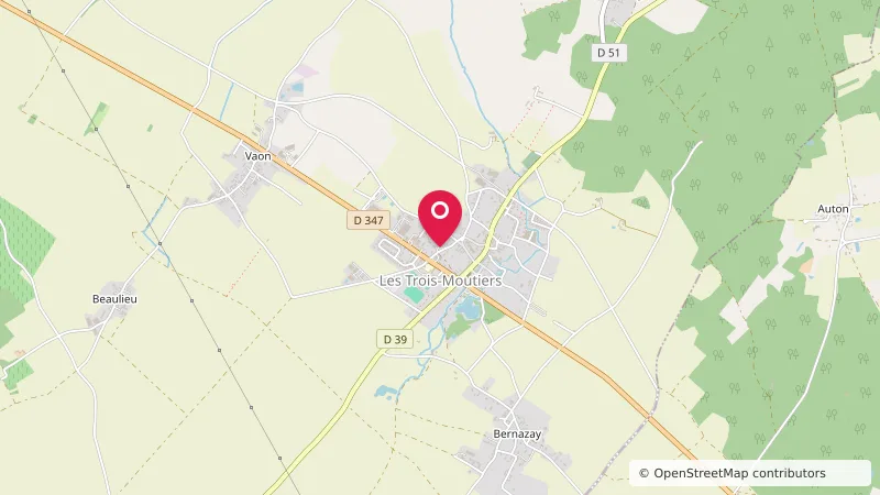 Aire de stationnement Les Trois-Moutiers