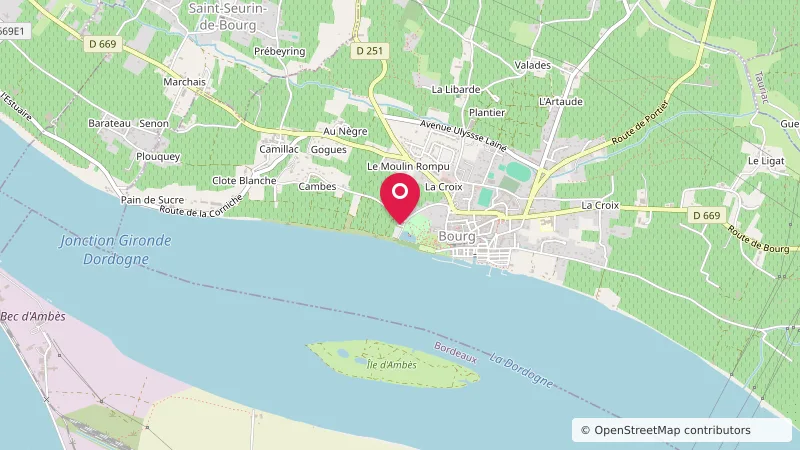 Aire de stationnement pour camping-cars de Bourg
