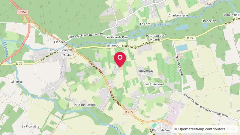 Aire de stationnement pour camping-cars – Domaine de l’Aumonière – Cour-Cheverny