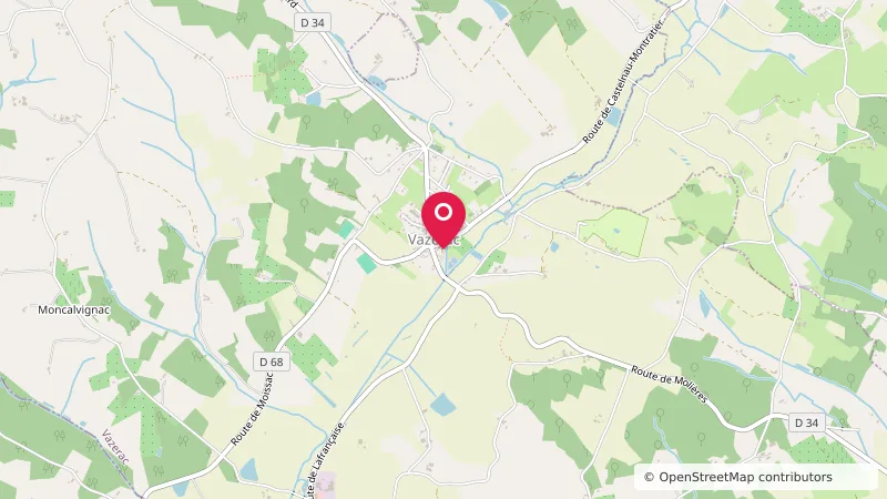 Aire de stationnement pour camping-cars à Vazerac