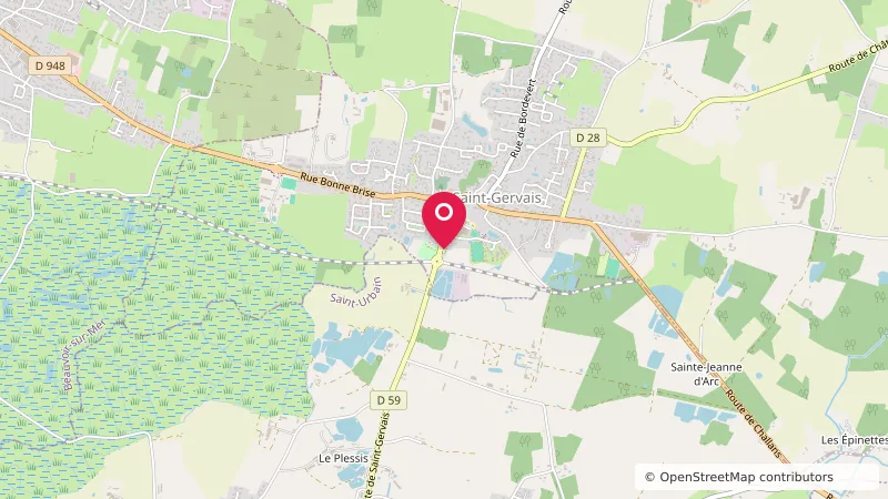 Aire de stationnement Saint-Gervais