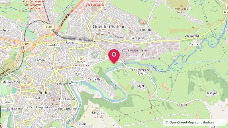 Aire municipale pour camping-car Rodez