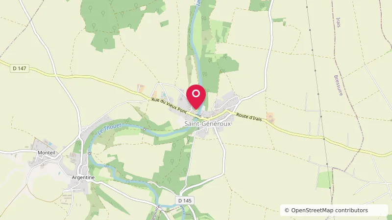 Aire naturelle de camping de Saint-Généroux