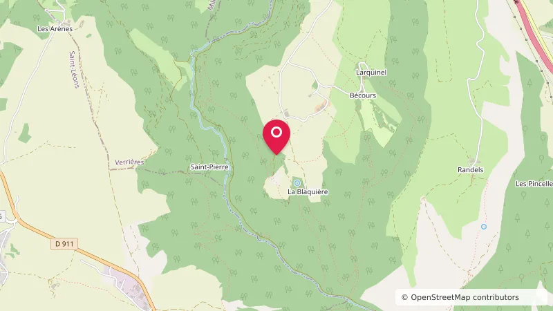 Aire naturelle de camping la Blaquière