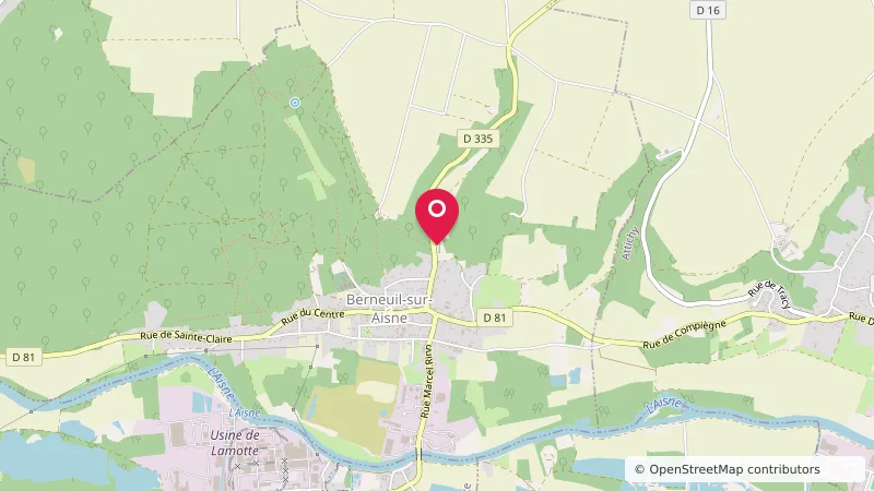 Aire pour Camping-cars de Berneuil-sur-Aisne