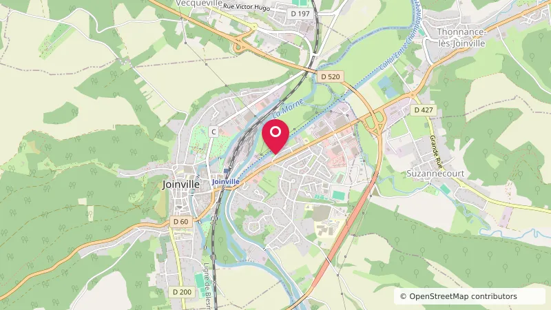 Aire pour camping-cars Joinville Rue des Jardins