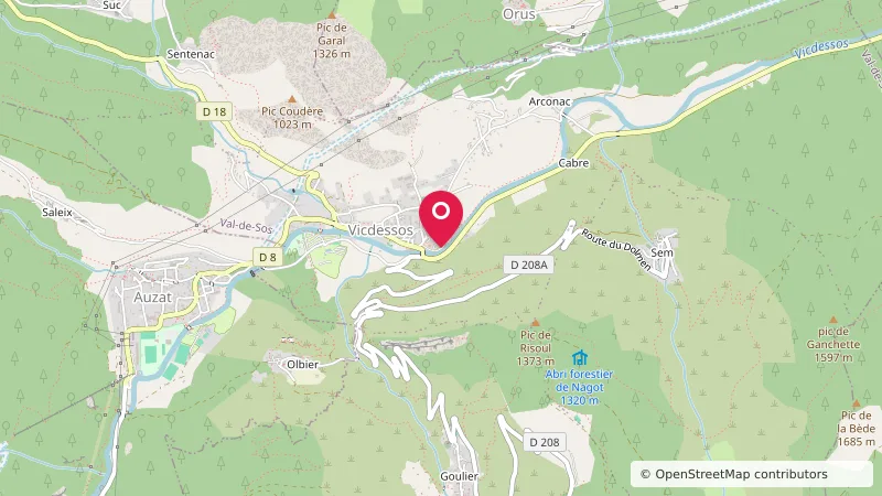 Aire pour camping-cars Vicdessos