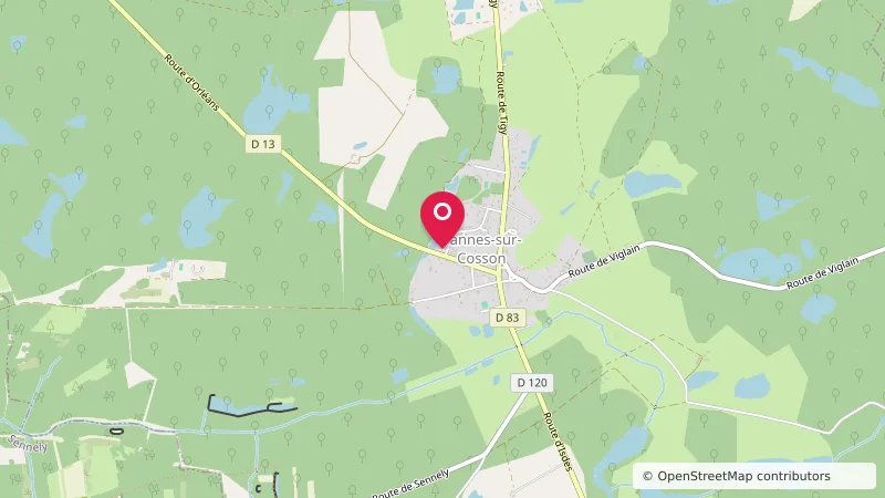 Aire Rue Bagatelle - Vannes-sur-Cosson