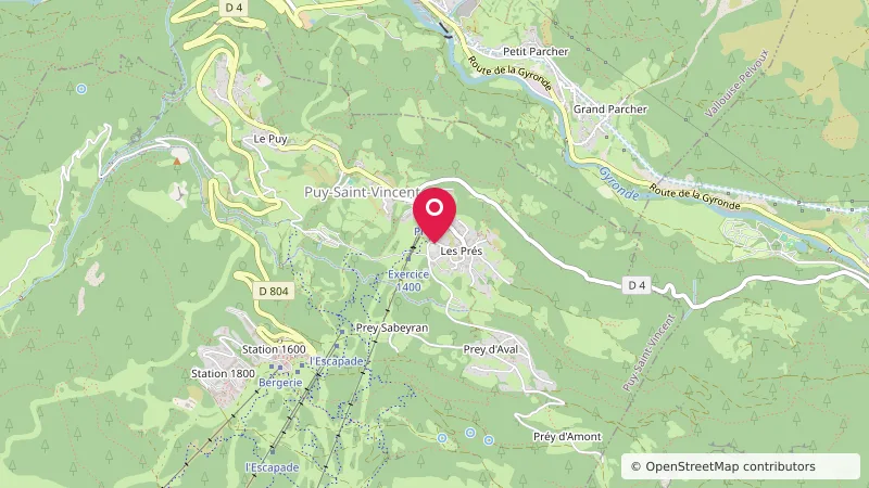 Aire Station 1400 Puy Saint Vincent