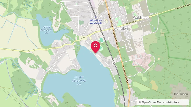 Am Strandbad Wünsdorf in Zossen