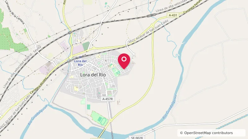 Aparcamiento de Autocaravanas Lora del Río