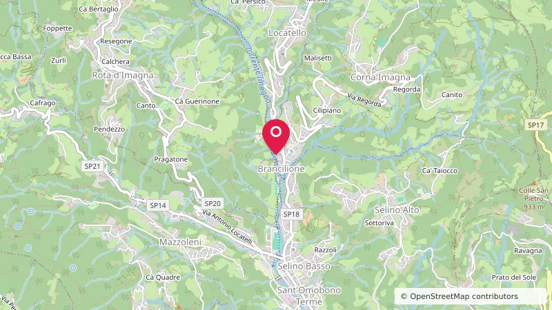 area camper a Corna Imagna