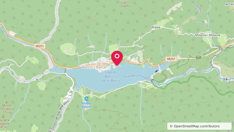 Area camper di Barcis