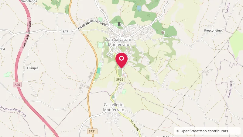 Area camper - San Salvatore Monferrato