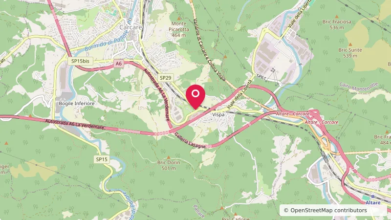 Area camper Vispa di Carcare