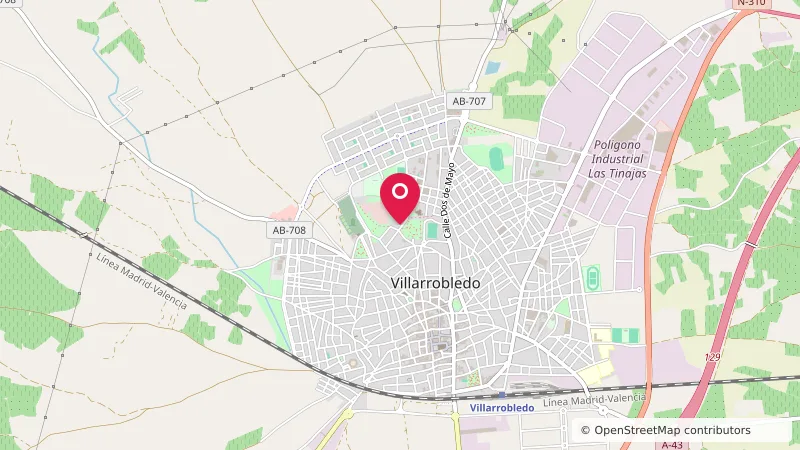 Area de autocaeavanas de Villarobledo