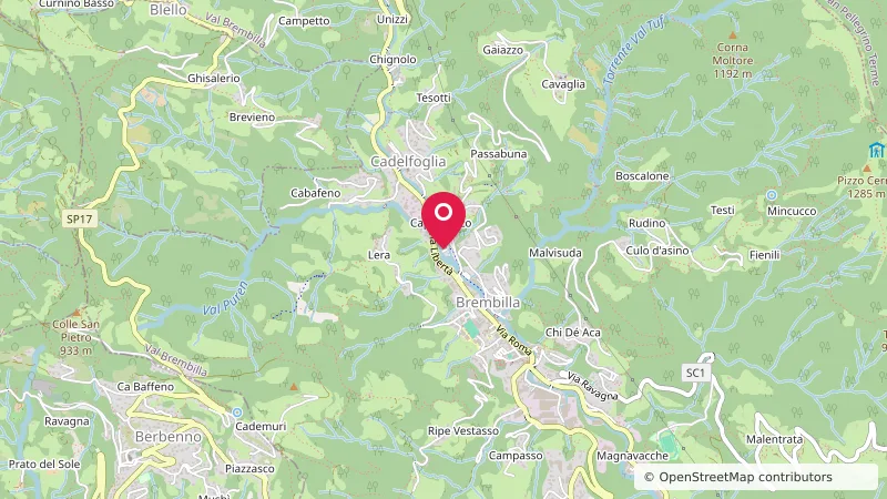 Area sosta camper Brembilla