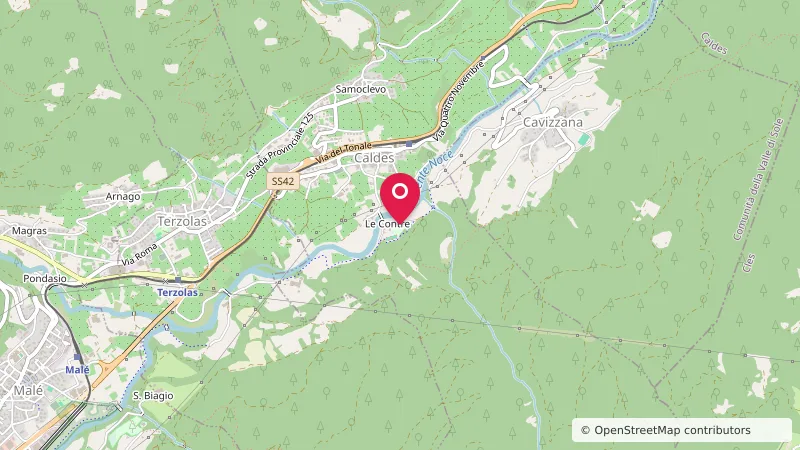 Area sosta camper Caldes