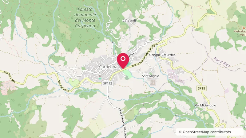Area Sosta Camper Carpegna
