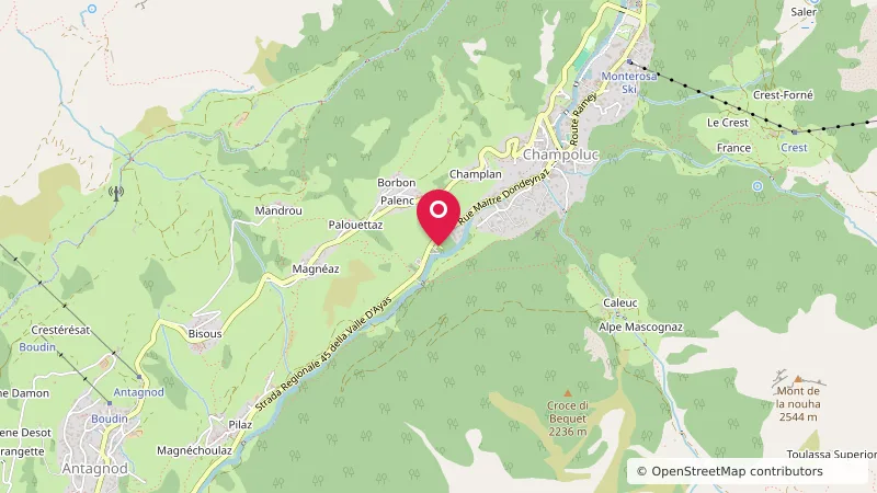 Area Sosta Camper Champoluc