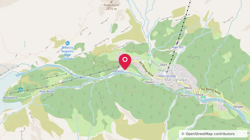 Area Sosta Camper Macugnaga