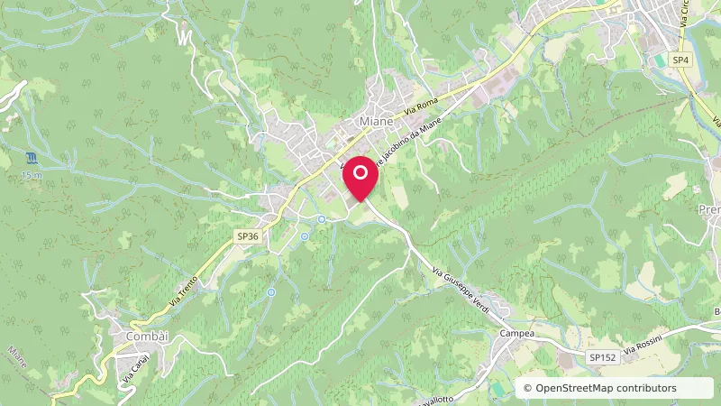 Area sosta camper Miane