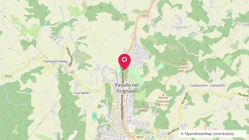 Area sosta camper Pavullo nel Frignano