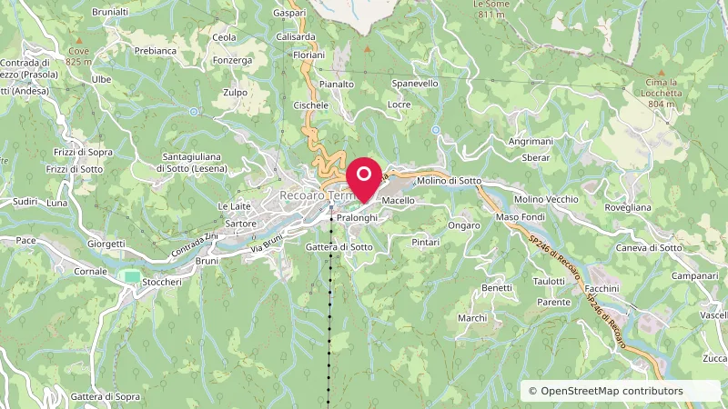 Area sosta camper Recoaro Terme