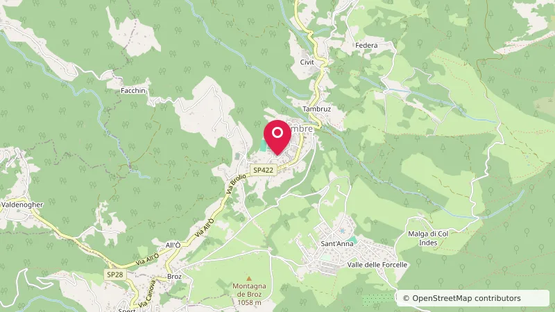 Area Sosta Camper Tambre