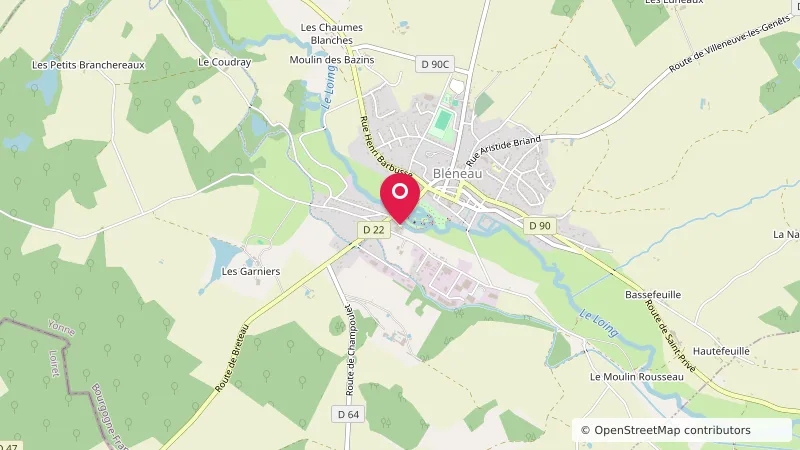 Bléneau Camping Car site