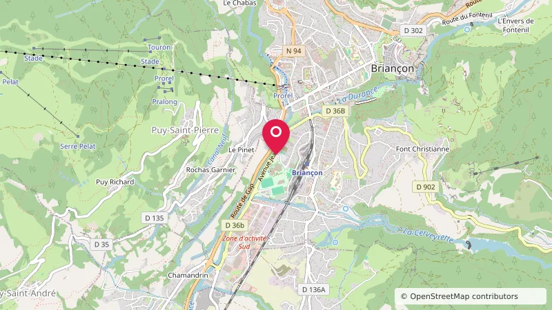 Briançon - Rue Georges Bermond Gonnet