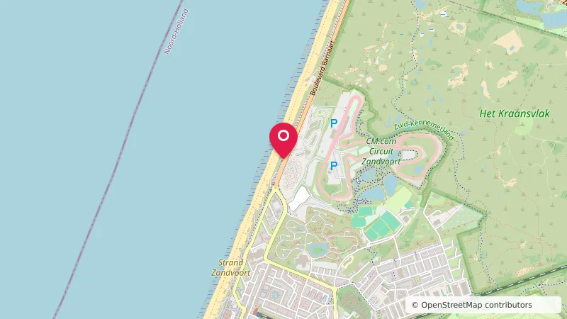 Camperparkeren Boulevard Barnaart - Zandvoort