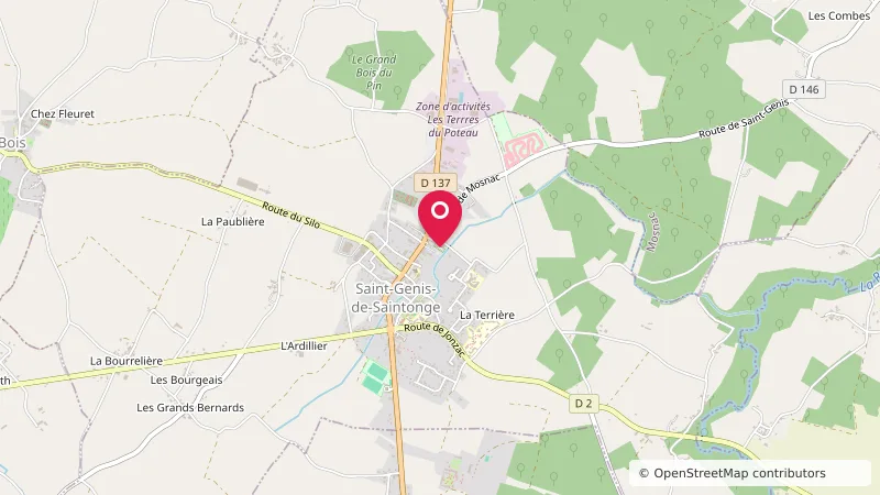 CAMPING-CAR PARK area of Saint-Genis-de-Saintonge