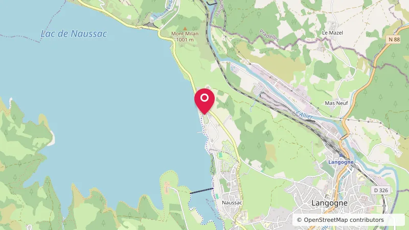 Camping-Car Park Langogne, Lac de Naussac