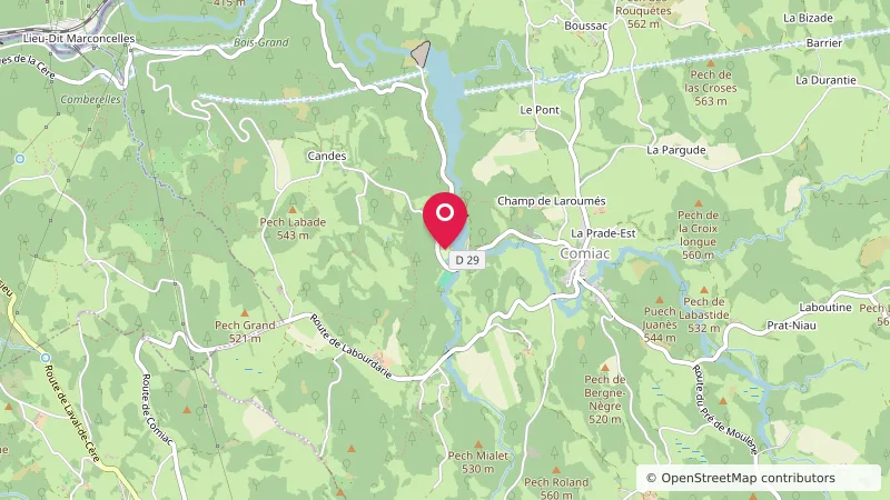 Camping de Comiac - Lac des Vergnes