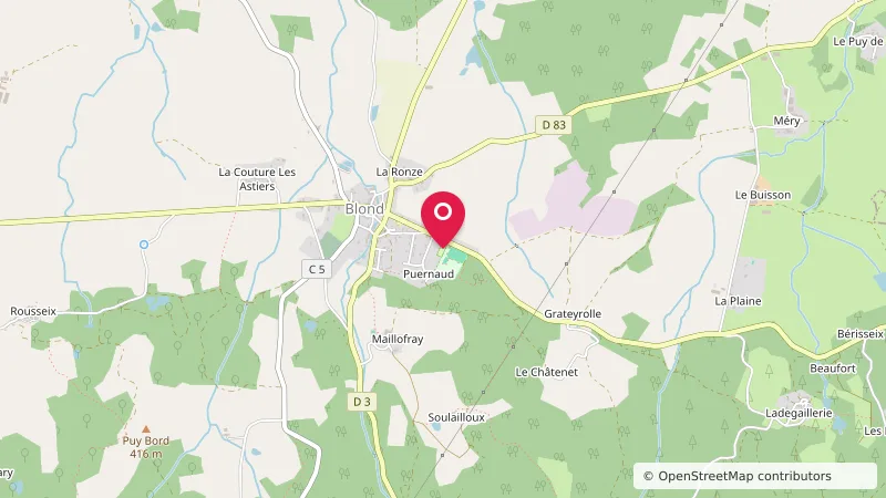Camping municipal de Blond