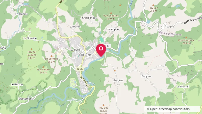 Camping Municipal de Corrèze La Chapelle