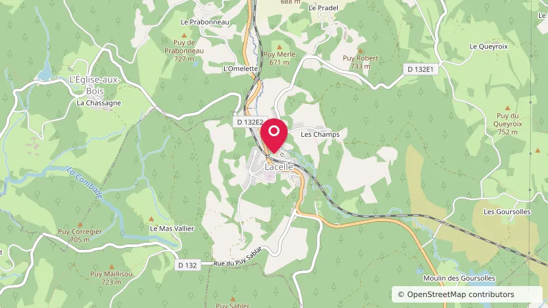 Camping municipal de Lacelle