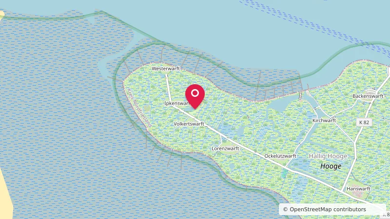 Campingplatz Volkerswarft, Hallig Hooge
