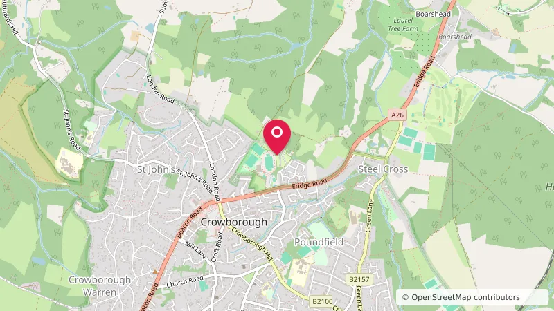 Crowborough Camping And Caravanning Club Site