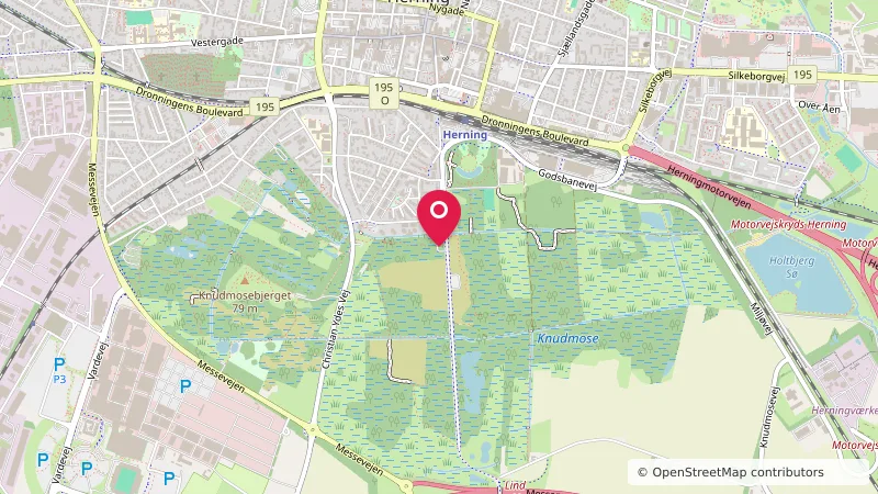 Den nordlige rasteplads på Gl. Vejlevej Herning