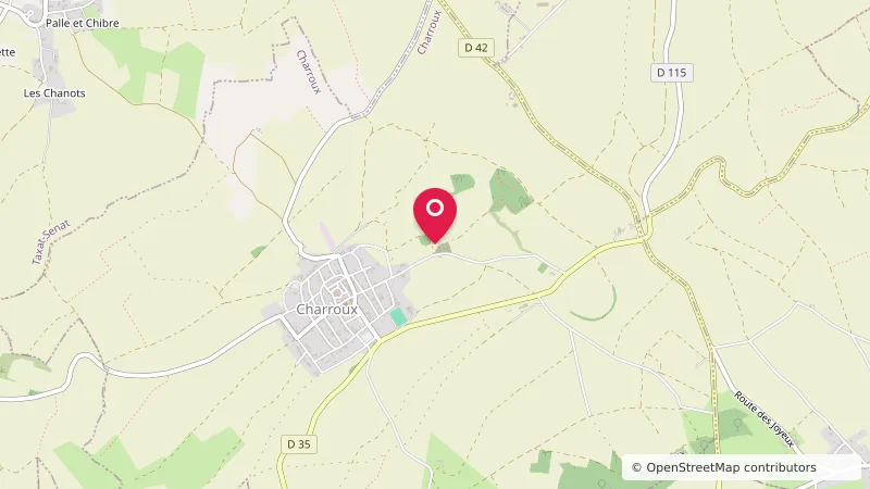 Emplacements camping-cars de Charroux