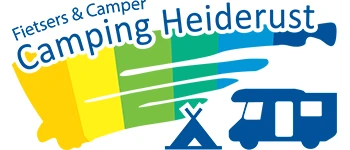Fietsers en Camper Camping Heiderust Logo