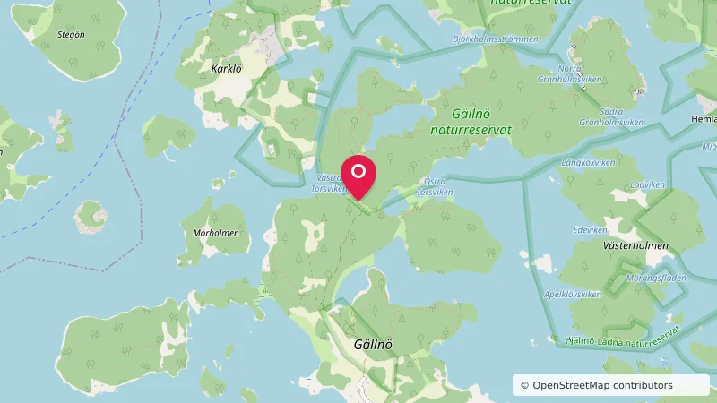 Gällnö torsvikens tälplats