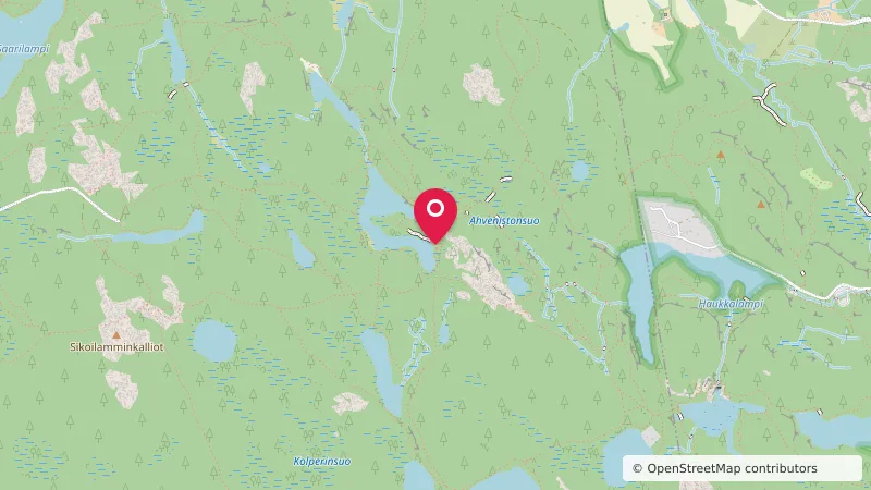 Iso-Holman pieni telttailualue