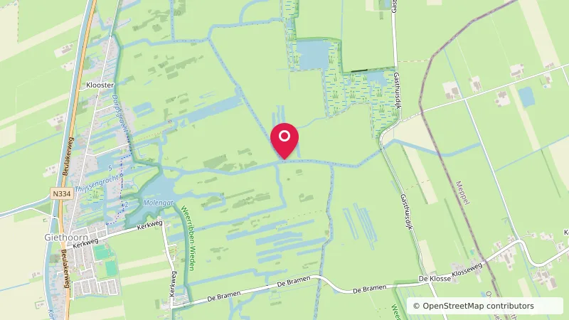 Kanokampeerplek Giethoorn-Oost