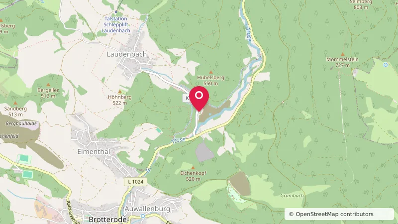 Klangpfad Trusepark Wohnmobilstellplatz